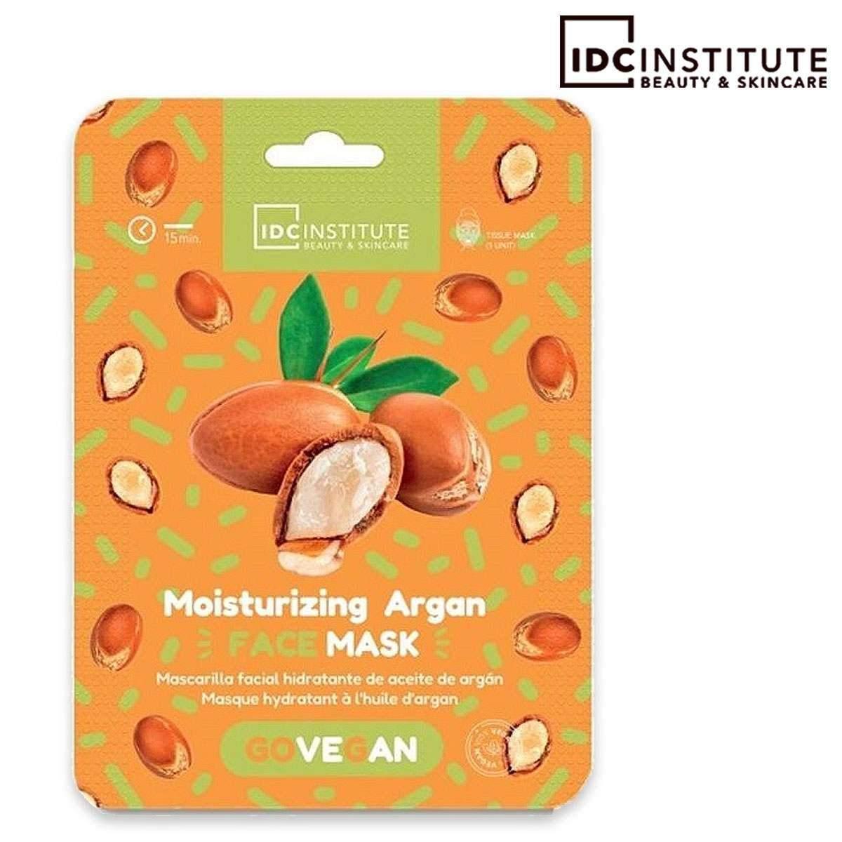 Idc skincare essentials sheet mask argan oil