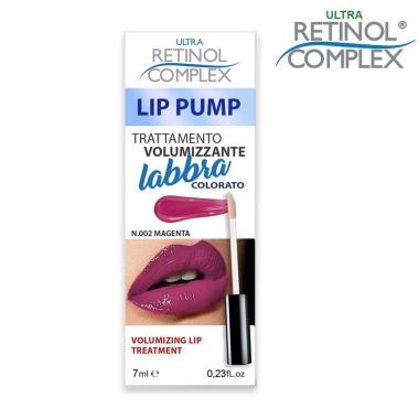 Retinol complex volumizzante labbra lip pump 7 ml magenta