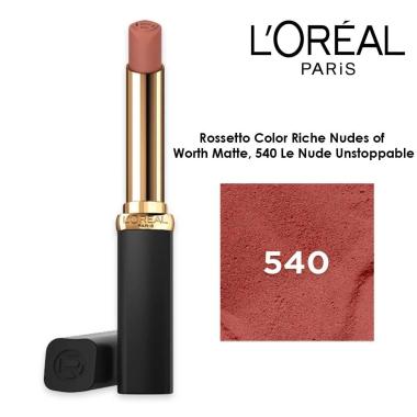 L'oreal rossetto colour riche intense volume matte 540