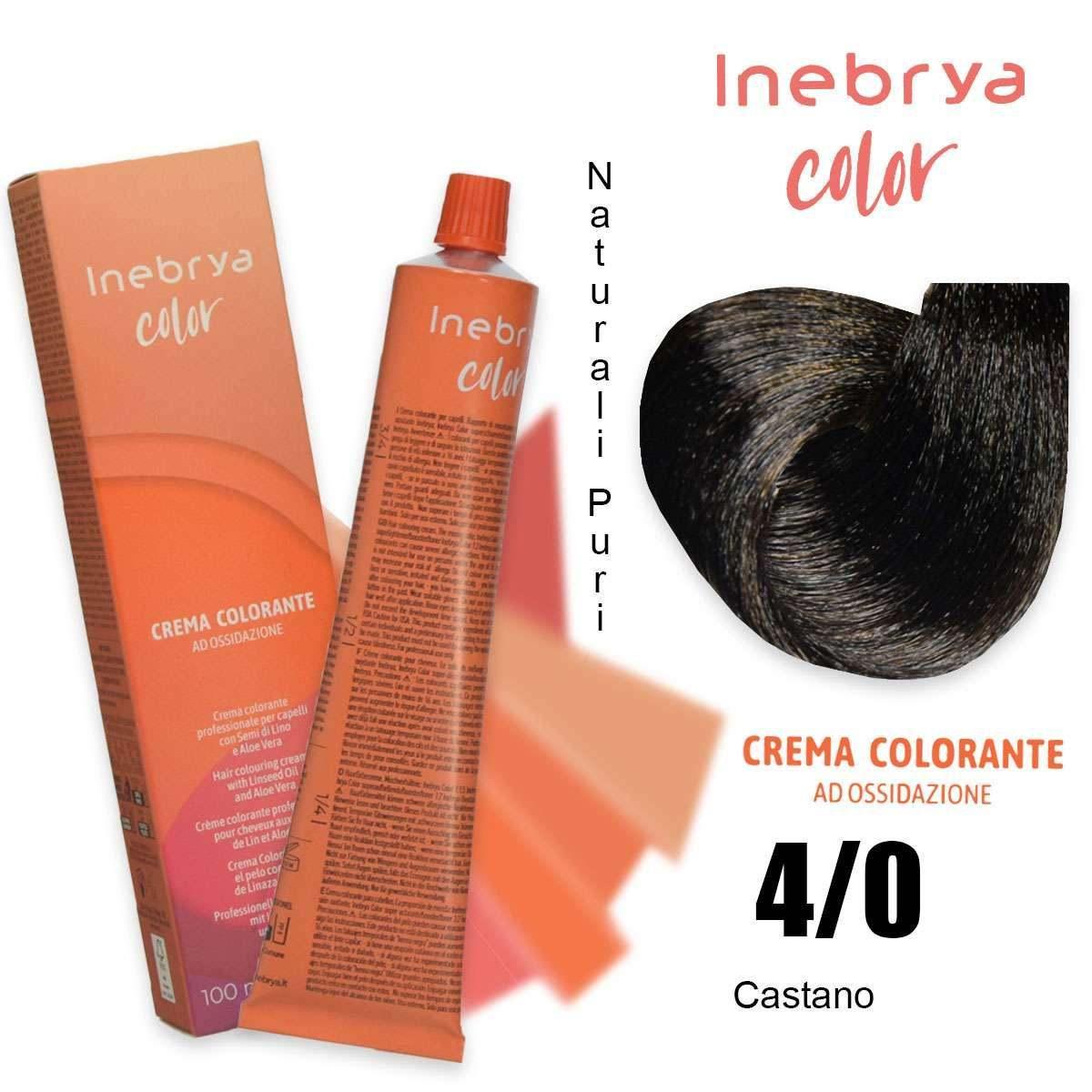 Inebrya color 4/0 100ml