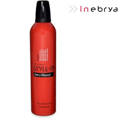 INEBRYA EXTRA MOUSSE 400 ML - Mousse Extra Forte