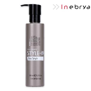 INEBRYA DUO STYLE 200 ML - Fluido Liscio Riccio