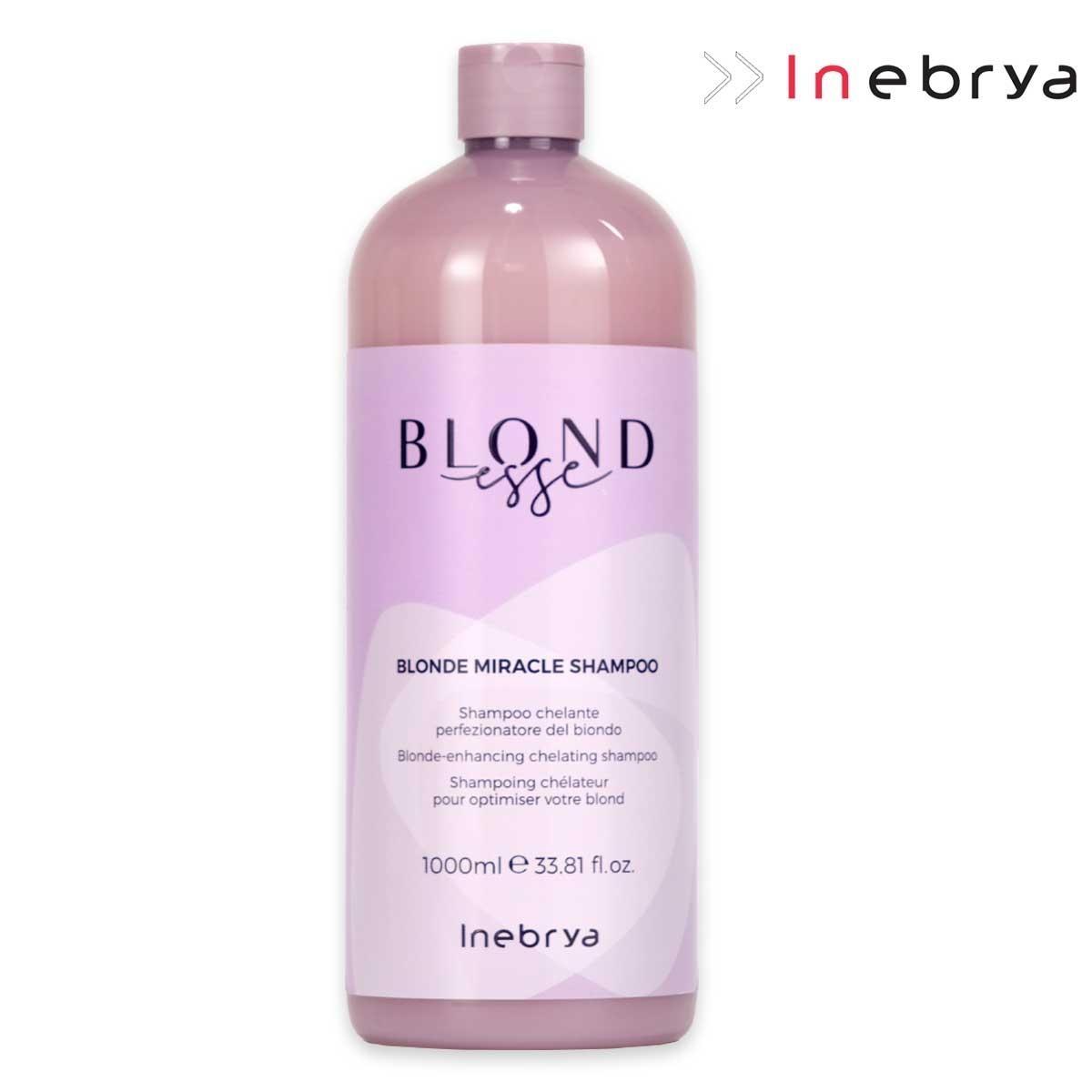 Inebrya blonde miracle shampoo 1000 ml