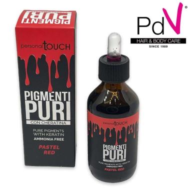 Personal touch pigmenti puri con cheratina 100 ml pastel red