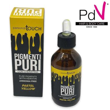 Personal touch pigmenti puri con cheratina 100 ml pastel yellow