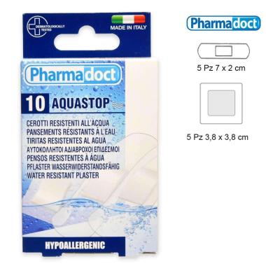 PHARMADOCT AQUASTOP CEROTTI TRASPARENTI "SECONDA PELLE" 10 PZ