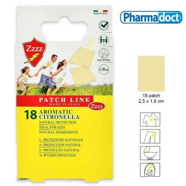 Pharmadoct patch line-18 patches insetto repellente