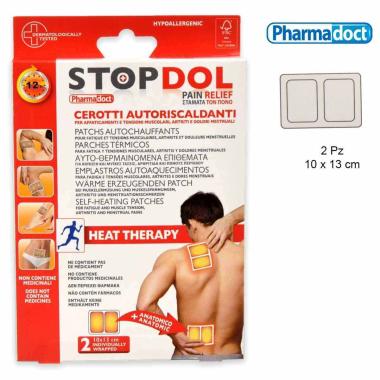 Pharmadoct cerotti autoriscaldanti 2 pz  10 x 13 cm