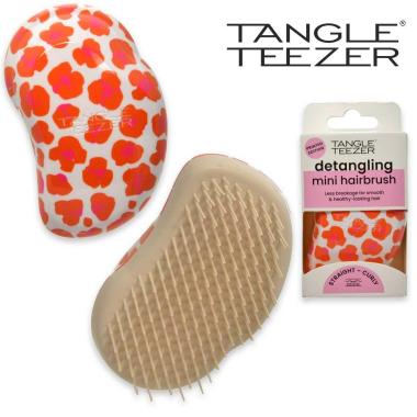 Tangle teezer the original mini:printed orangemulty