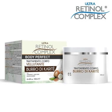 Retinol complex trattamento corpo vellutante burro di karit 250 ml