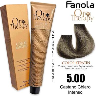 Fanola oro therapy color keratin 100 ml 5.00