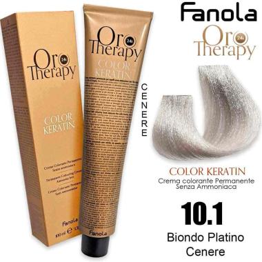 Fanola oro therapy color keratin 100 ml 10.1