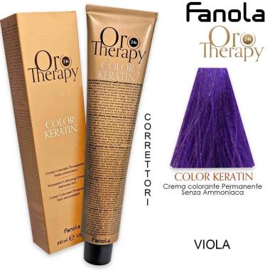 Fanola oro therapy color keratin 100 ml viola