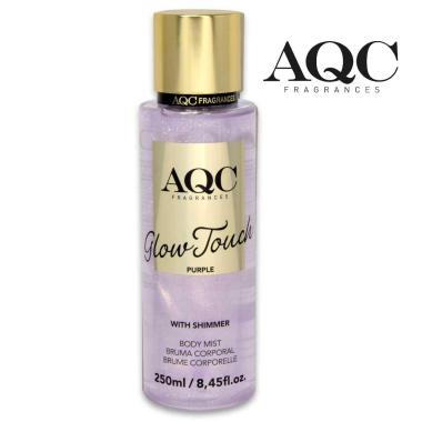 Aqc fragrances shimmer mist purple glitter 250ml