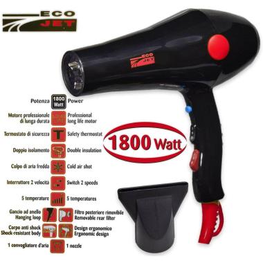 Phon new eco jet 1800 watt nero