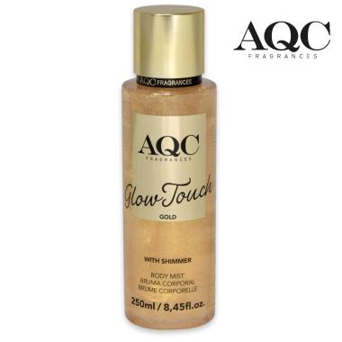 Aqc fragrances shimmer mist golden glitter 250ml