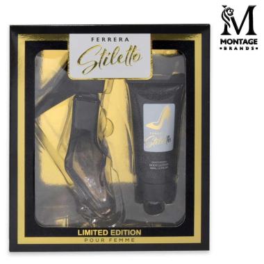 Gift set montage edp 50 ml body lotion 50 ml ferrera stiletto