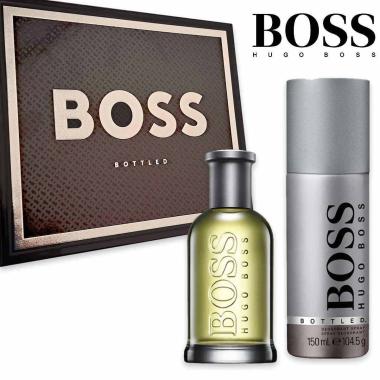 Hugo boss conf. bottled edt 50 ml + deo spray 150 ml