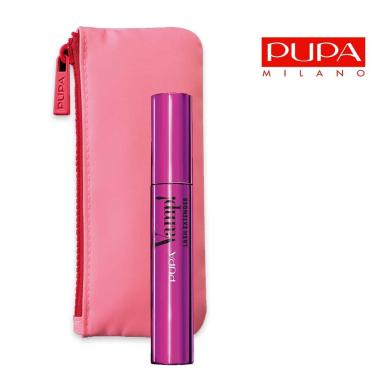 Pupamake-up kit mascara vamp lash extender + pochette