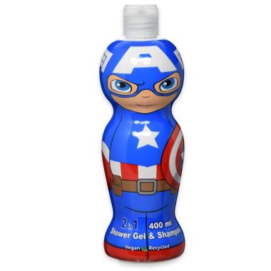 Capitan america shower gel 1d 400 ml