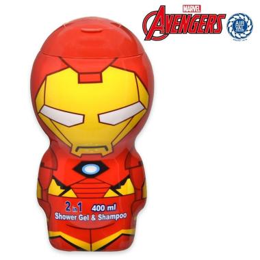 Iron man shower gel 2d 400 ml