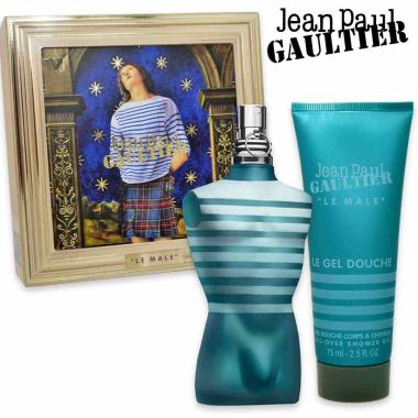 Jean paul gaultier le male eau de toilette 75ml + shower gel 75ml