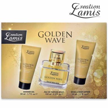 Creation lamis coffret golden wave woman 3 pezzi