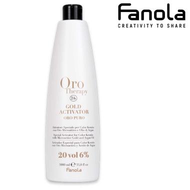 Fanola oro therapy gold activator 1000 ml 20 vol