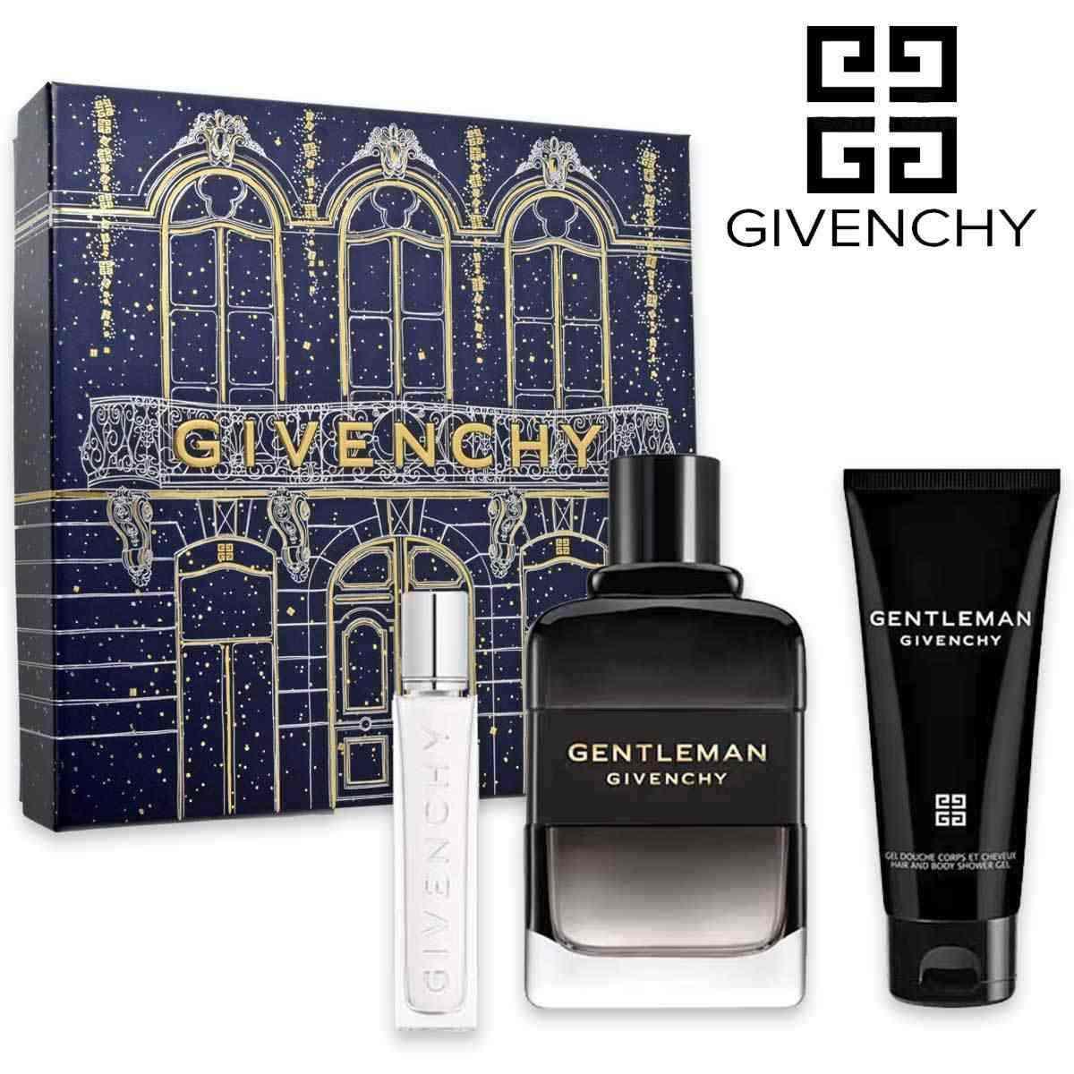 Givenchy gentlemen boisee edp 100 ml + shower gel 75 ml +  edp 12,5 ml