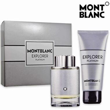 Montblanc explorer platinum edp 60 ml + gel douche integral 100 ml