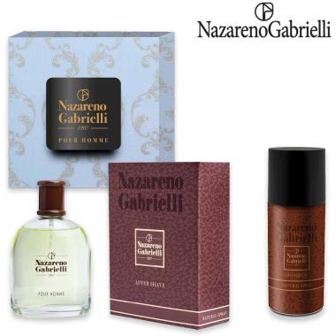 Nazareno gabrielli after shave 100 ml + deo 150ml.