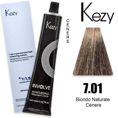 Kezy involve color 100 ml biondo naturale cenere 7.01