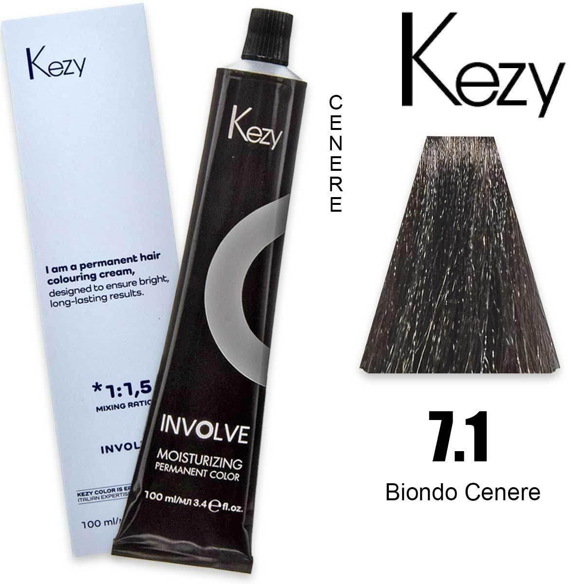 Kezy involve color 100 ml biondo cenere 7.1