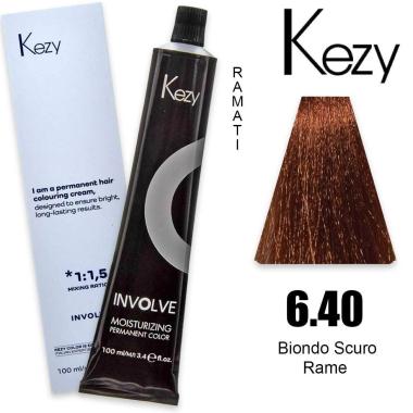 Kezy involve color 100 ml biondo scuro rame 6.40