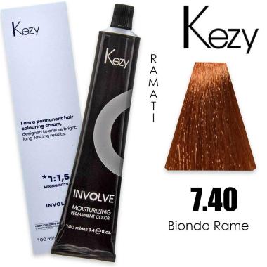 Kezy involve color 100 ml biondo rame 7.40