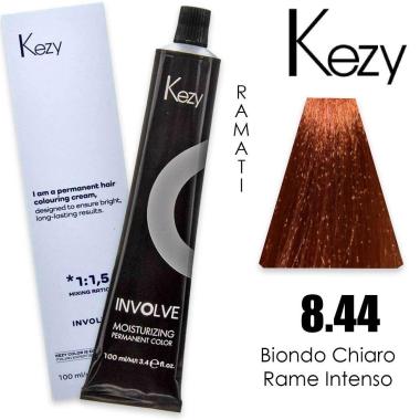 Kezy involve color 100 ml biondo chiaro rame intenso 8.44