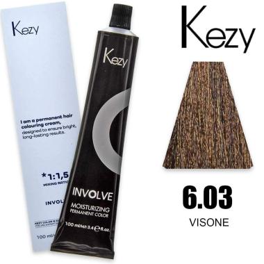 Kezy involve color 100 ml visone 6.03