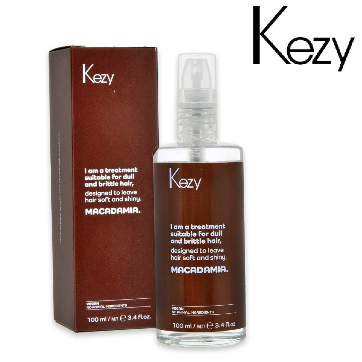 Kezy olio macadamia capelli spenti e fragili 100 ml