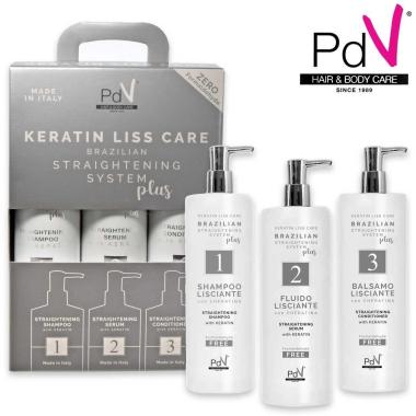 Pdv kit keratin liss care brazilian