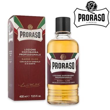 Proraso lozione barbe dure olio sandalo e karite 400 ml