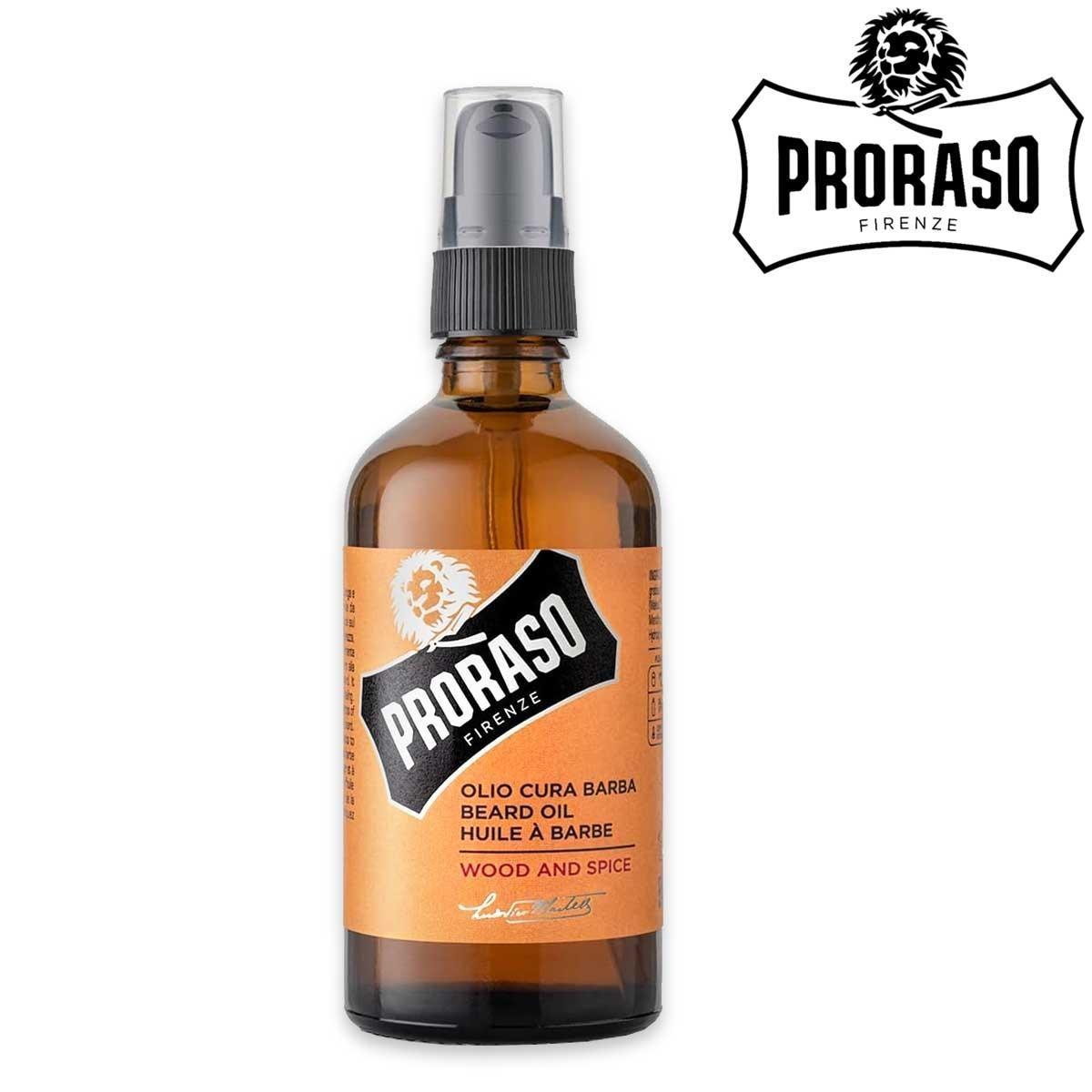 Proraso olio cura barba wood and spice 100 ml