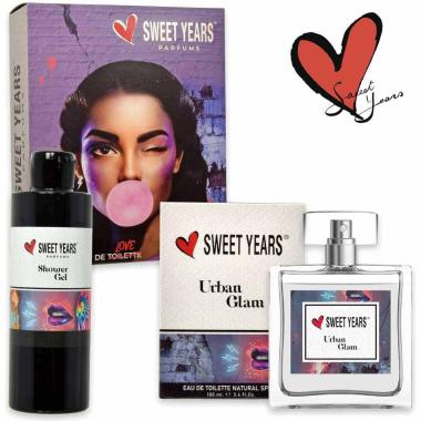 Sweet years urban glam: edt 100 ml + shower gel 100 ml