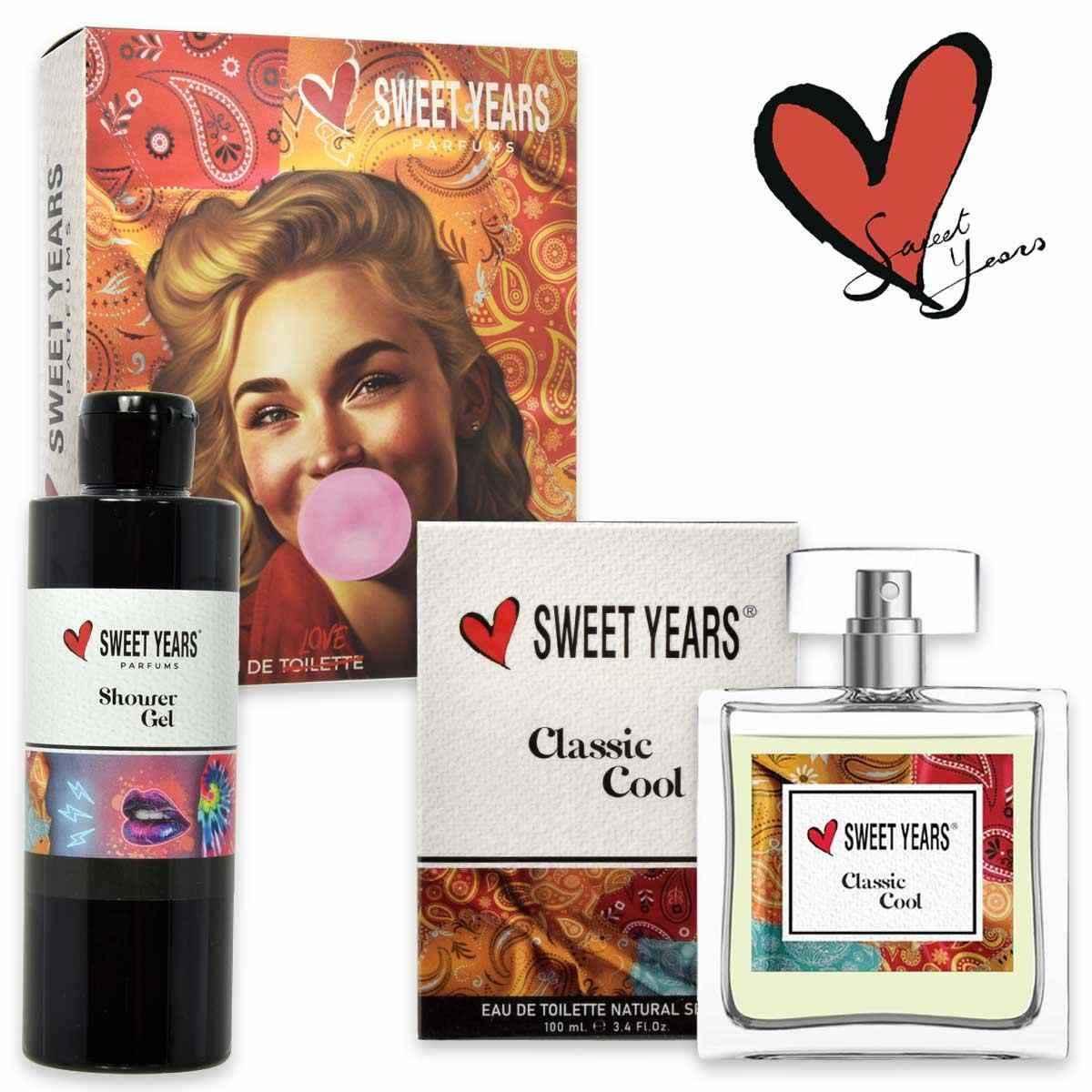 Sweet years classic cool: edt 100 ml + shower gel 100 ml