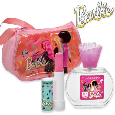 BARBIE GIFTSET "MINI HANDBAG"(BURROCACAO + EDT 50 ML + BORSETTA)