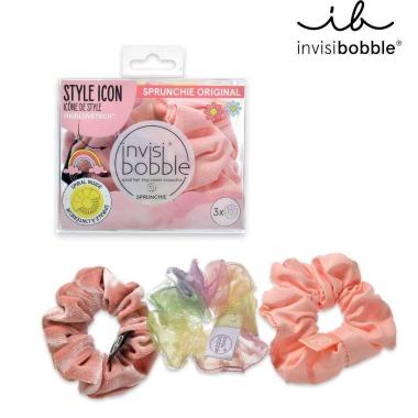 Invisibobble sprunchie retro dreamin macaron 3pz