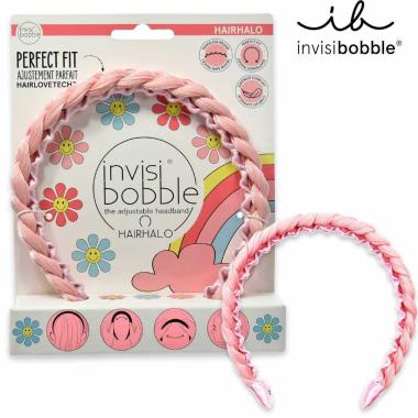 Invisibobble hairhalo retro dreamin eat, pink,