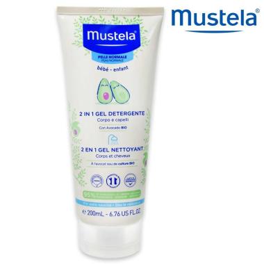 Mustela 2 in 1 gel detergente 200ml