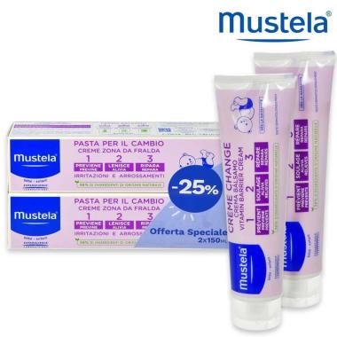 Mustela bipack pasta cambio 150ml