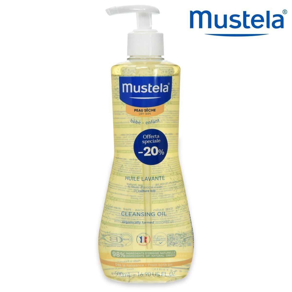 Mustela olio bagno 500 ml