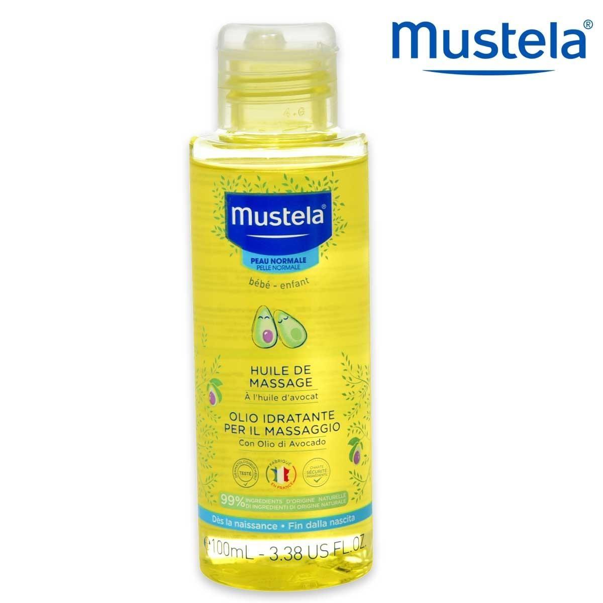 Mustela olio idratante per il massaggio 100 ml